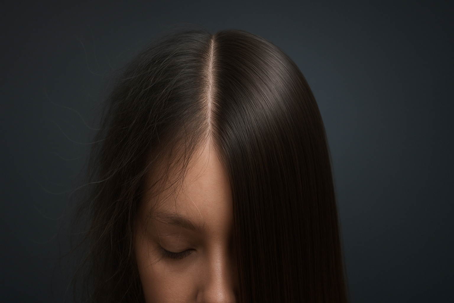 تاثیر استرس بر مو